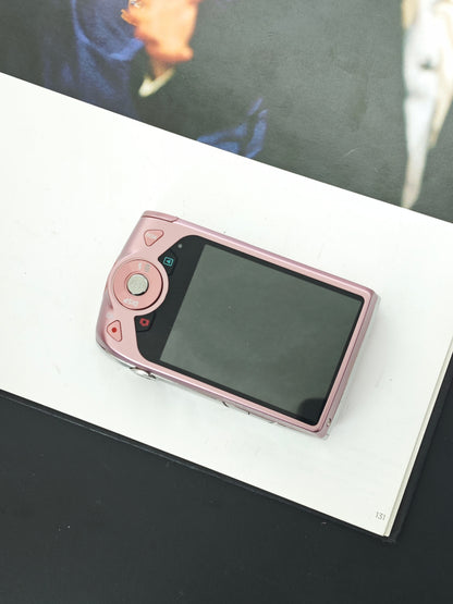 Used Casio EXILIM EX-Z2000 pink Digital Camera [with box]