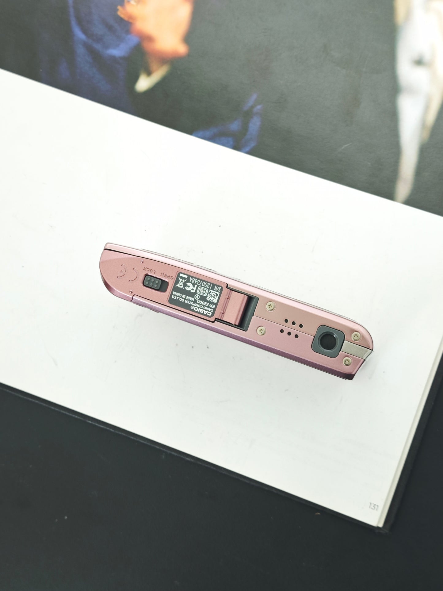 Used Casio EXILIM EX-Z2000 pink Digital Camera [with box]