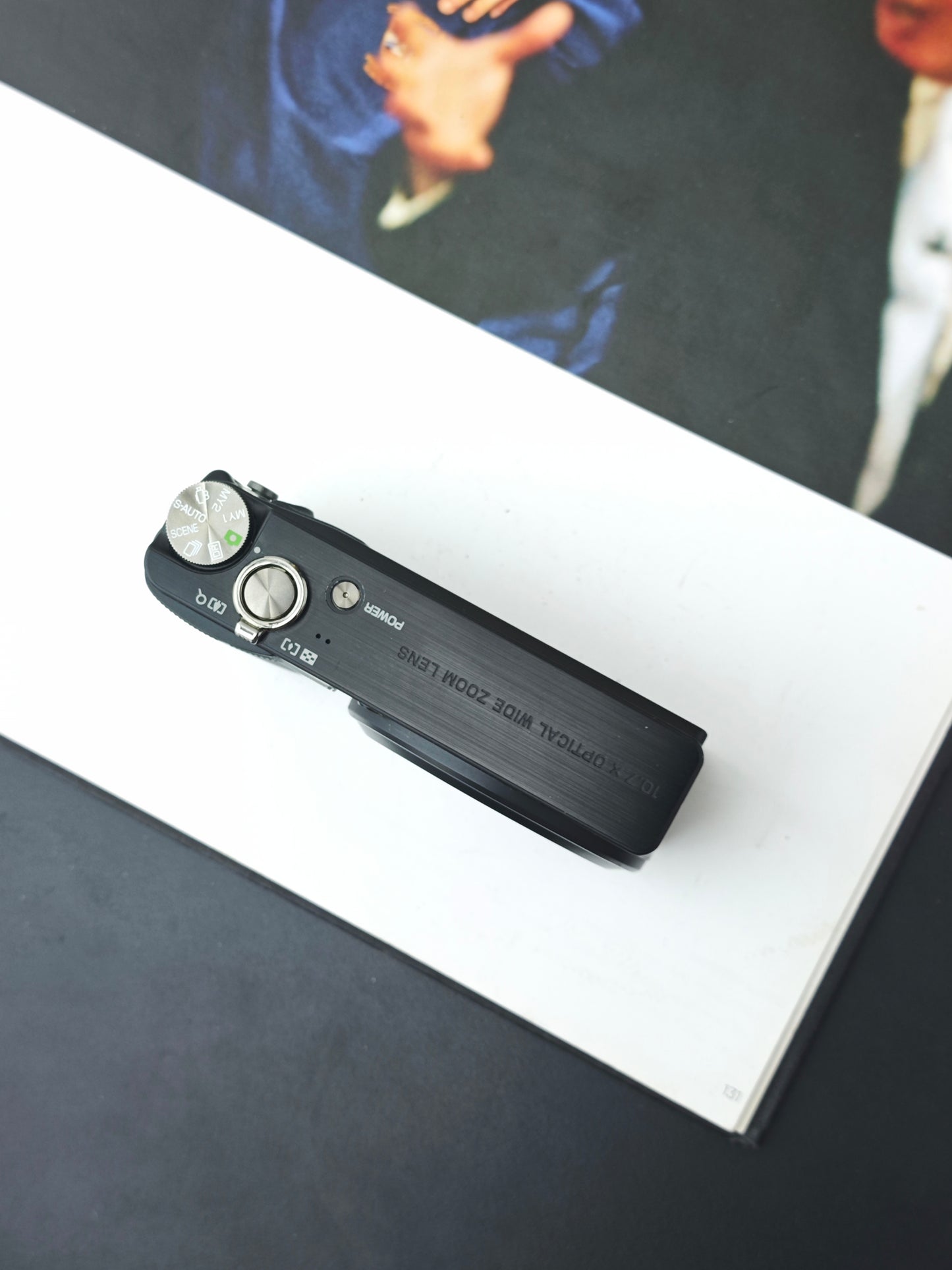 Used Ricoh CX3 black Digital Camera [No charger]