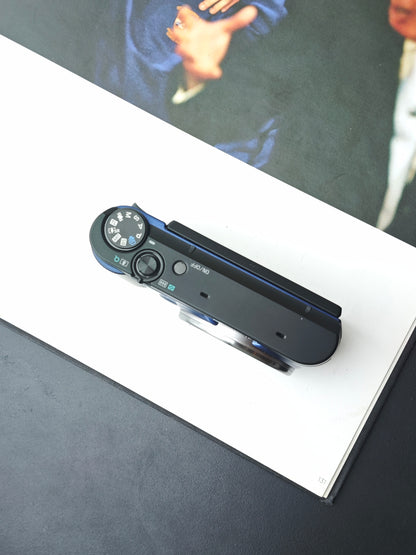 Used Casio EXILIM EX-ZR1600 navy blue Digital Camera [No charger]