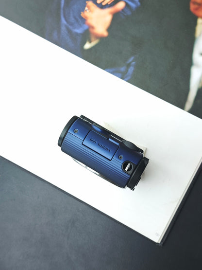 Used Casio EXILIM EX-ZR1600 navy blue Digital Camera [No charger]