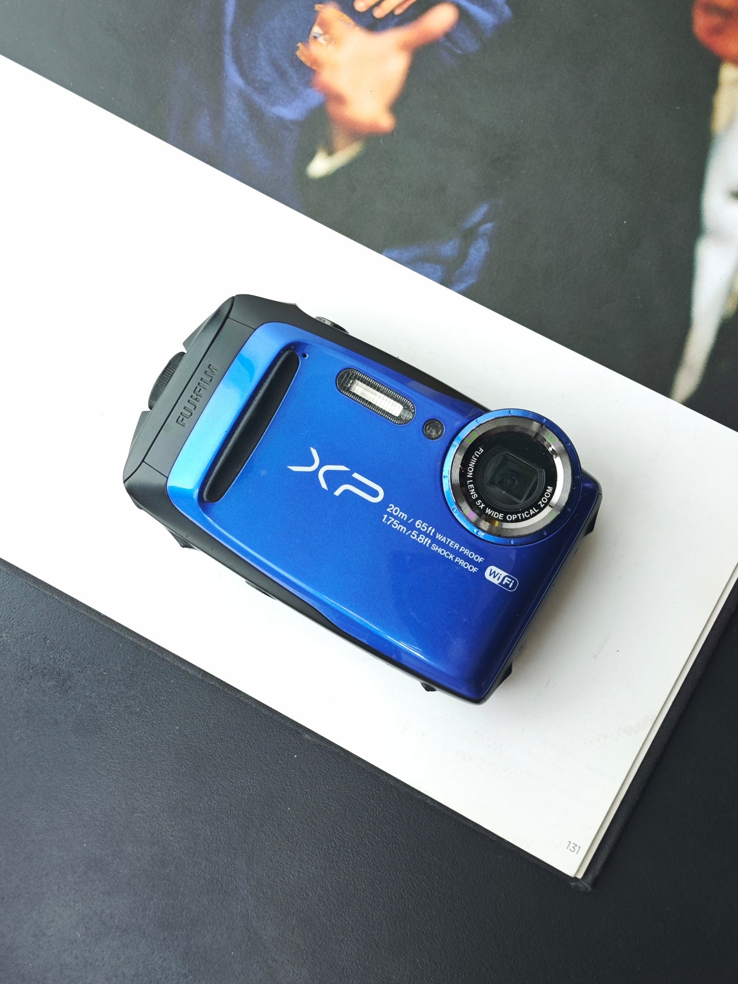 Used Fujifilm Finepix XP120 blue Digital Camera