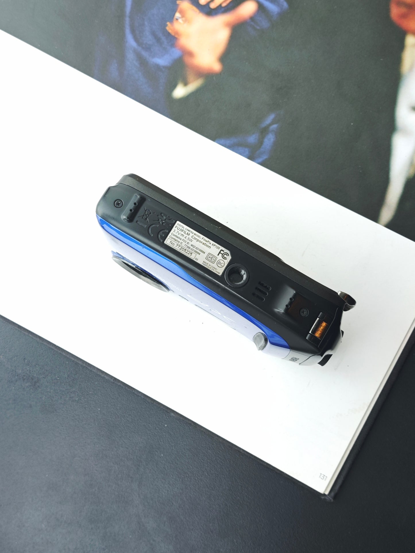 Used Fujifilm Finepix XP120 blue Digital Camera