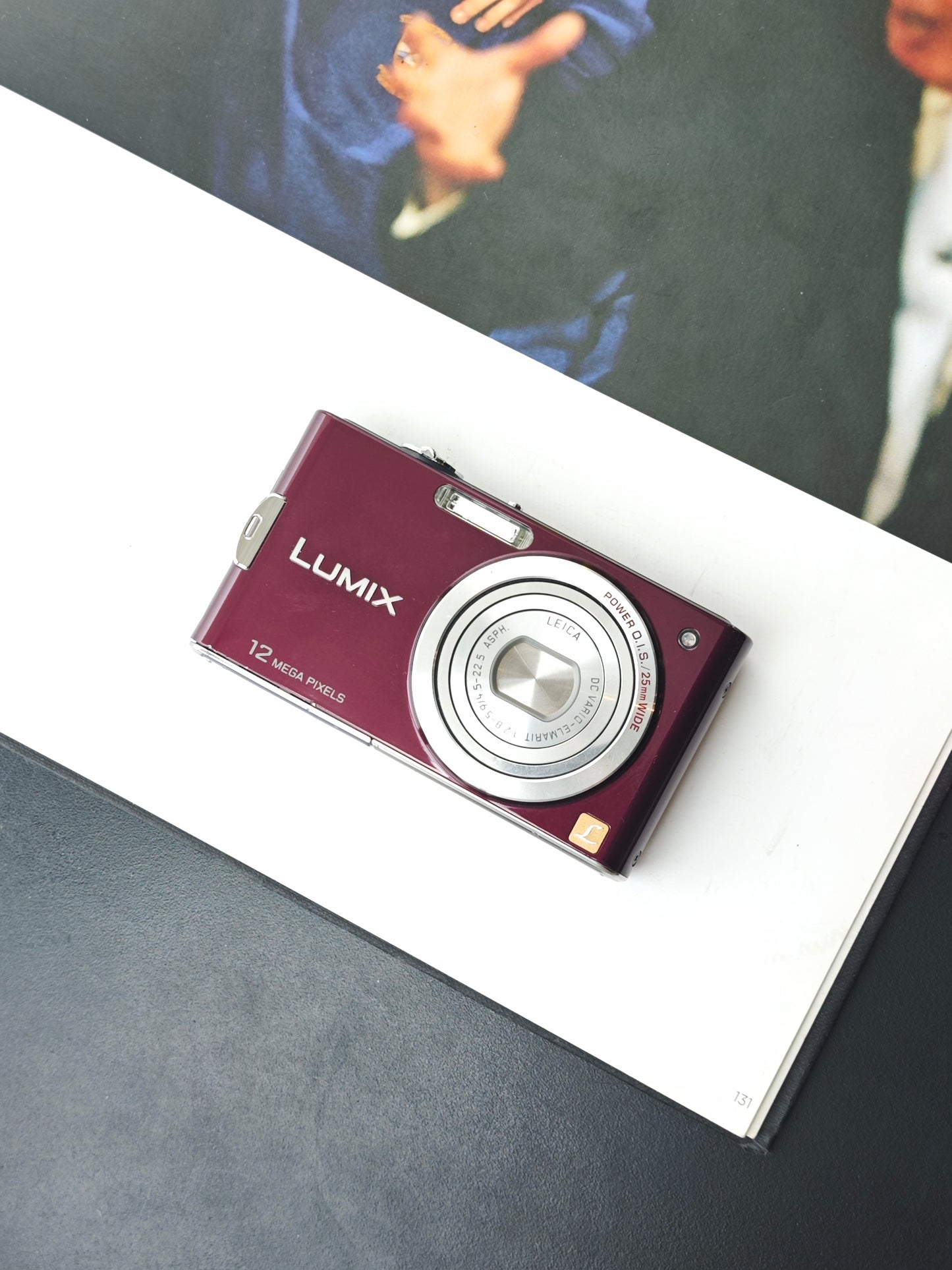 Used Panasonic Lumix DMC-FX60 purple Digital Camera [JPN only]