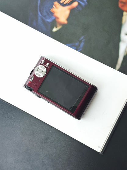 Used Panasonic Lumix DMC-FX60 purple Digital Camera [JPN only]