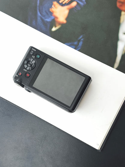 Used Casio EXILIM EX-ZR200 black Digital Camera [No charger]