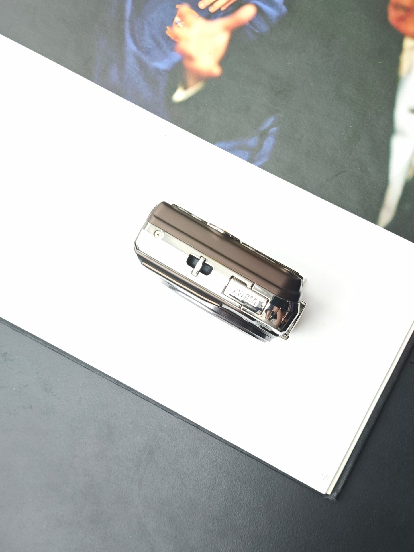 Used Casio EXILIM EX-H15 brown Digital Camera [No charger]