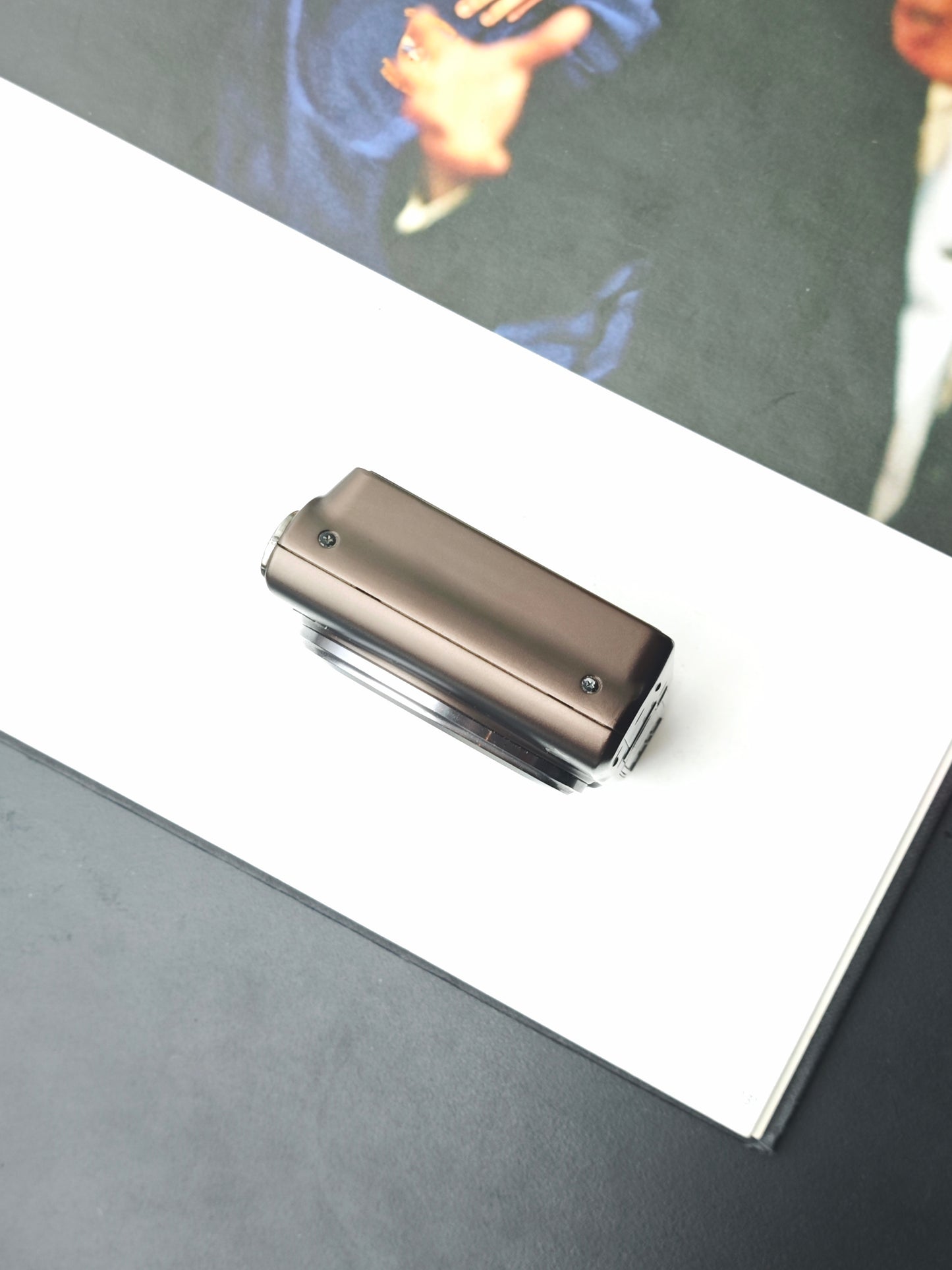 Used Casio EXILIM EX-H15 brown Digital Camera [No charger]