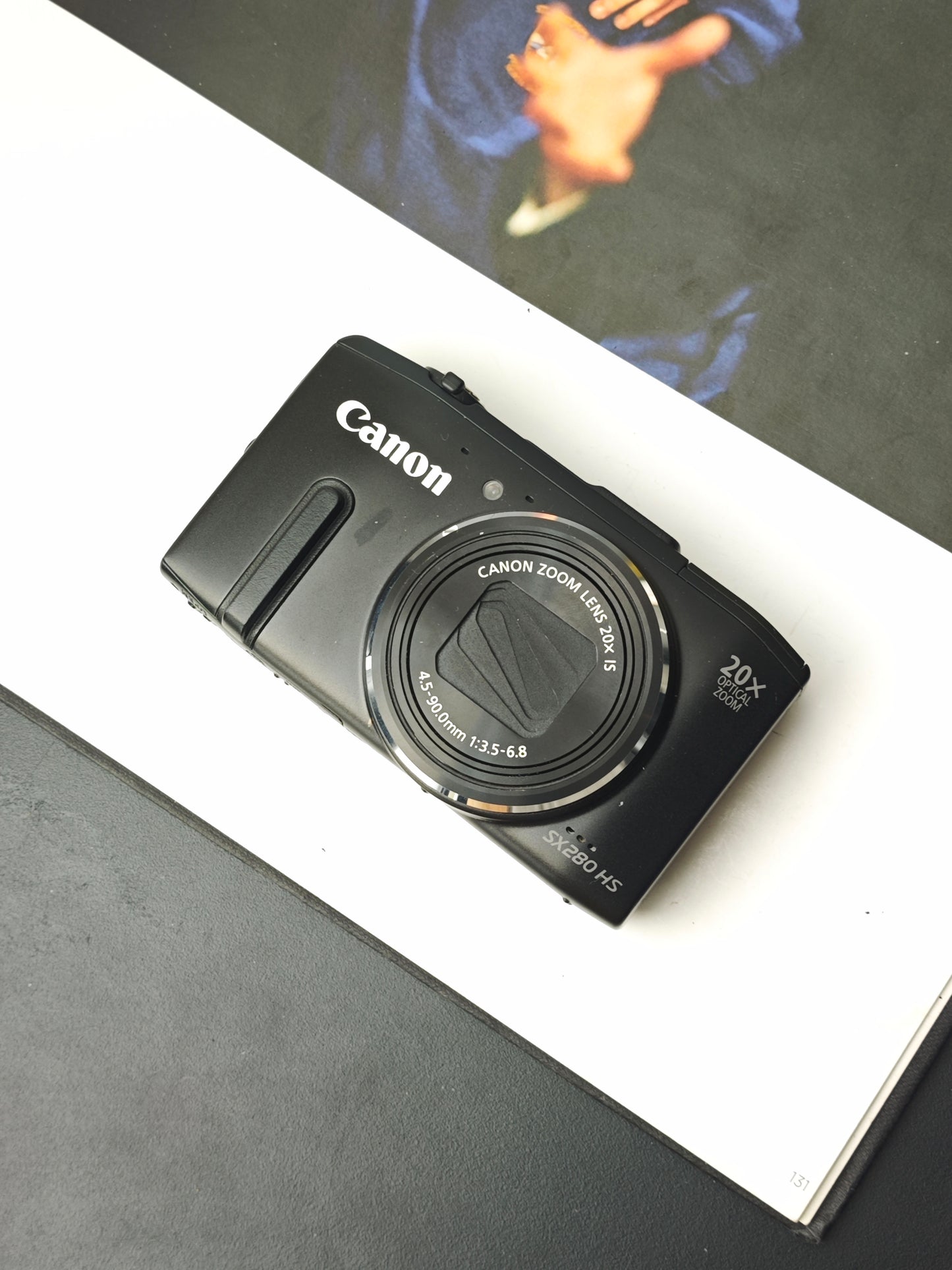 Used Canon PowerShot SX280 HS Digital Camera [No charger]