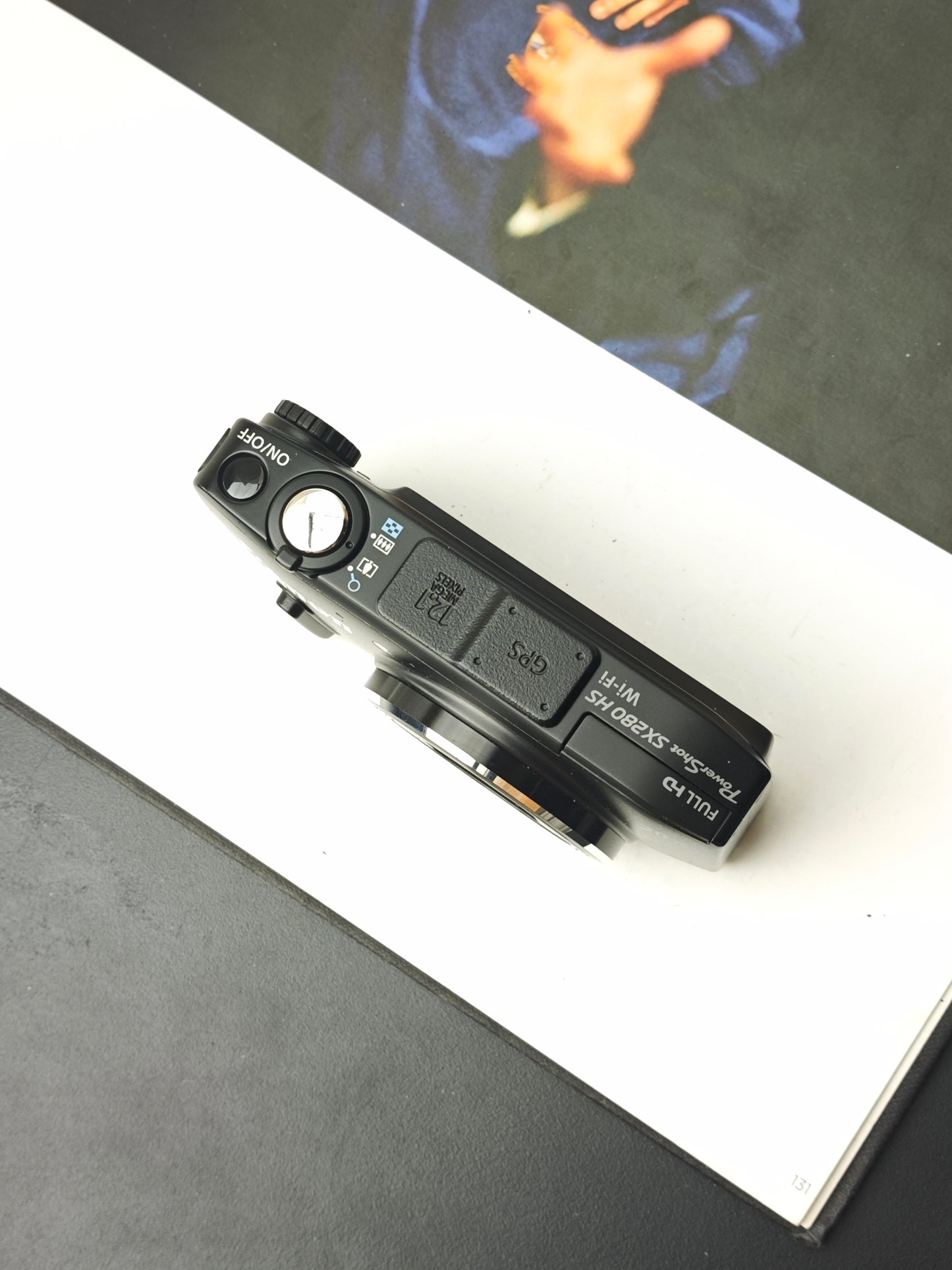 Used Canon PowerShot SX280 HS Digital Camera [No charger]