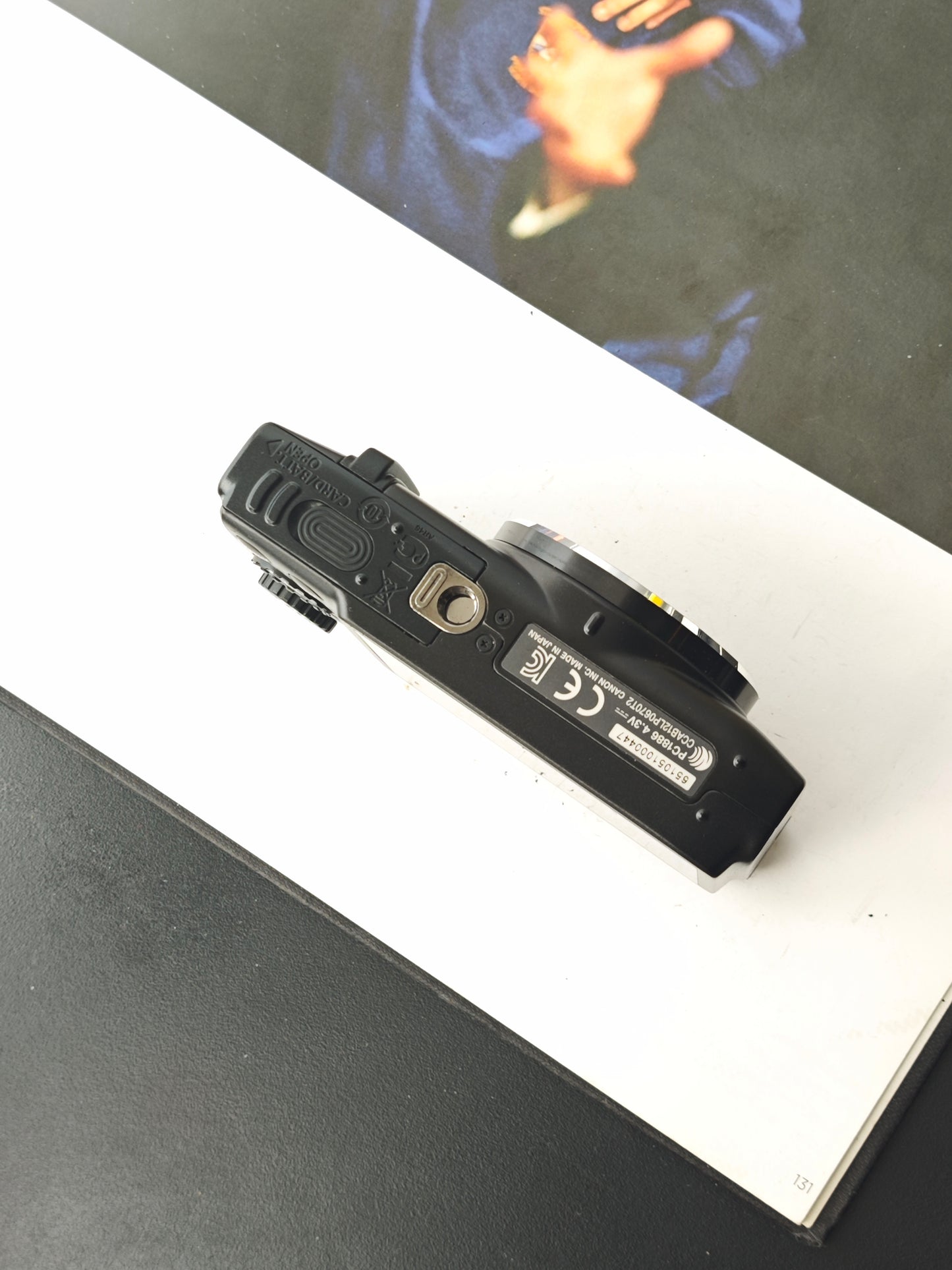 Used Canon PowerShot SX280 HS Digital Camera [No charger]