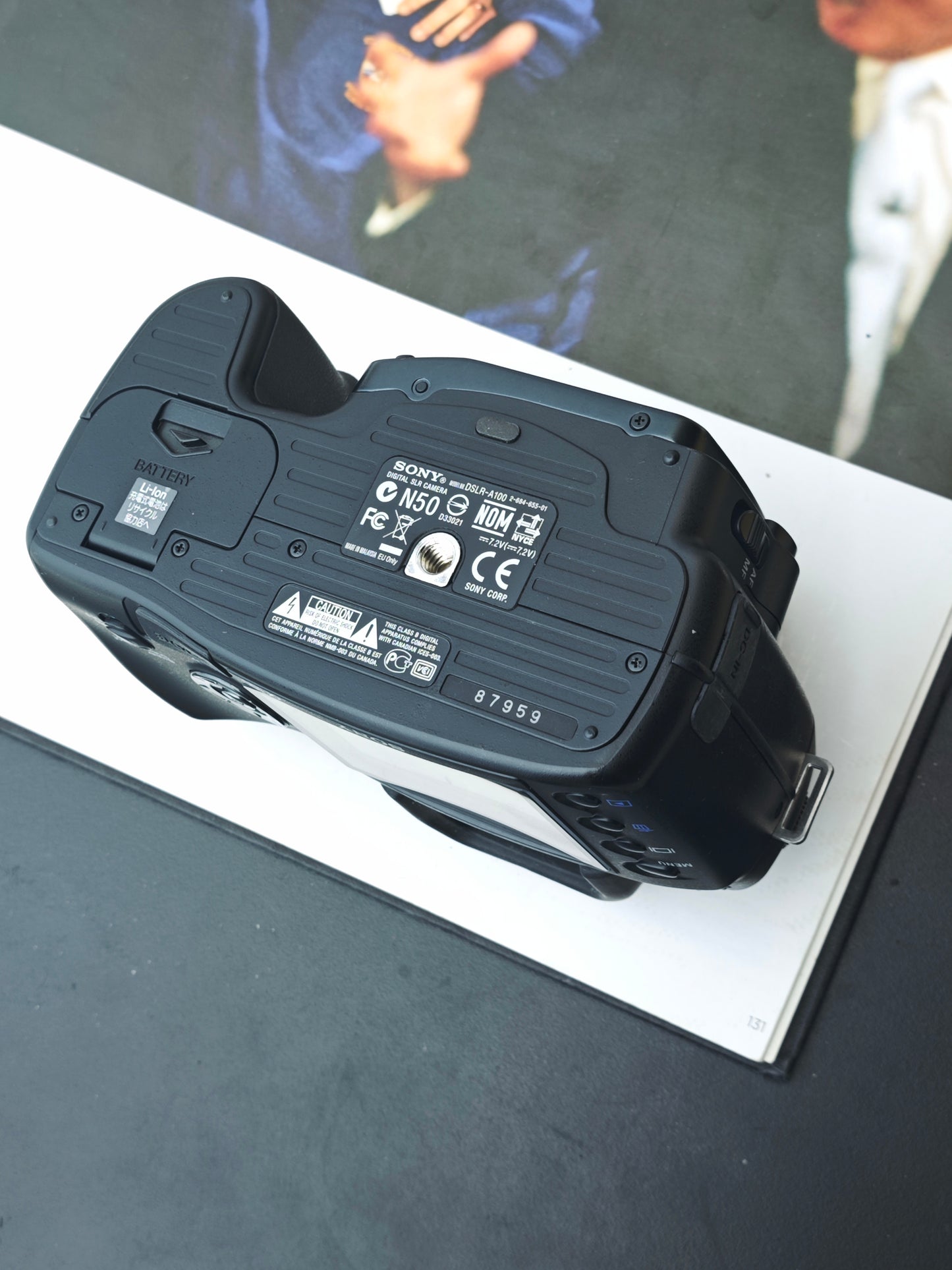 Used Sony α100 body (Sony DSLR-A100) [JPN only, No charger]