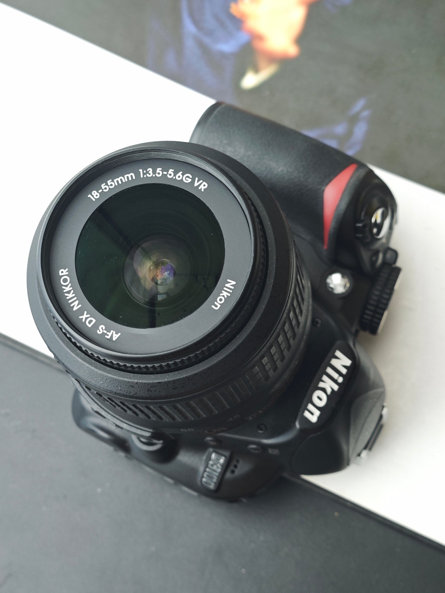 Used Nikon D3100 with AF-S Nikkor 18-55mm F3.5-5.6 G Shutter Count 38xx [No charger]