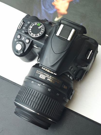 Used Nikon D3100 with AF-S Nikkor 18-55mm F3.5-5.6 G Shutter Count 38xx [No charger]
