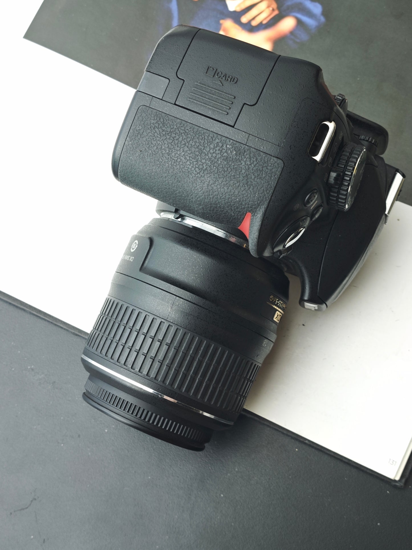 Used Nikon D3100 with AF-S Nikkor 18-55mm F3.5-5.6 G Shutter Count 38xx [No charger]
