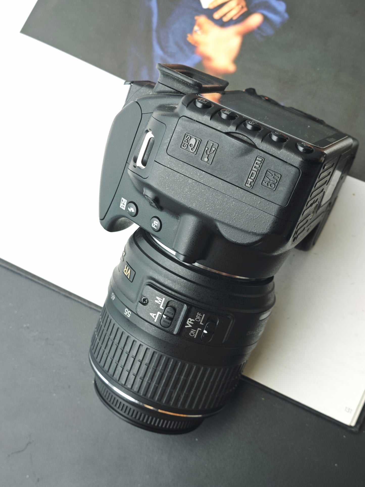Used Nikon D3100 with AF-S Nikkor 18-55mm F3.5-5.6 G Shutter Count 38xx [No charger]
