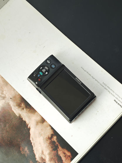 Used Canon PowerShot A2400 IS pink Digital Camera [No charger]