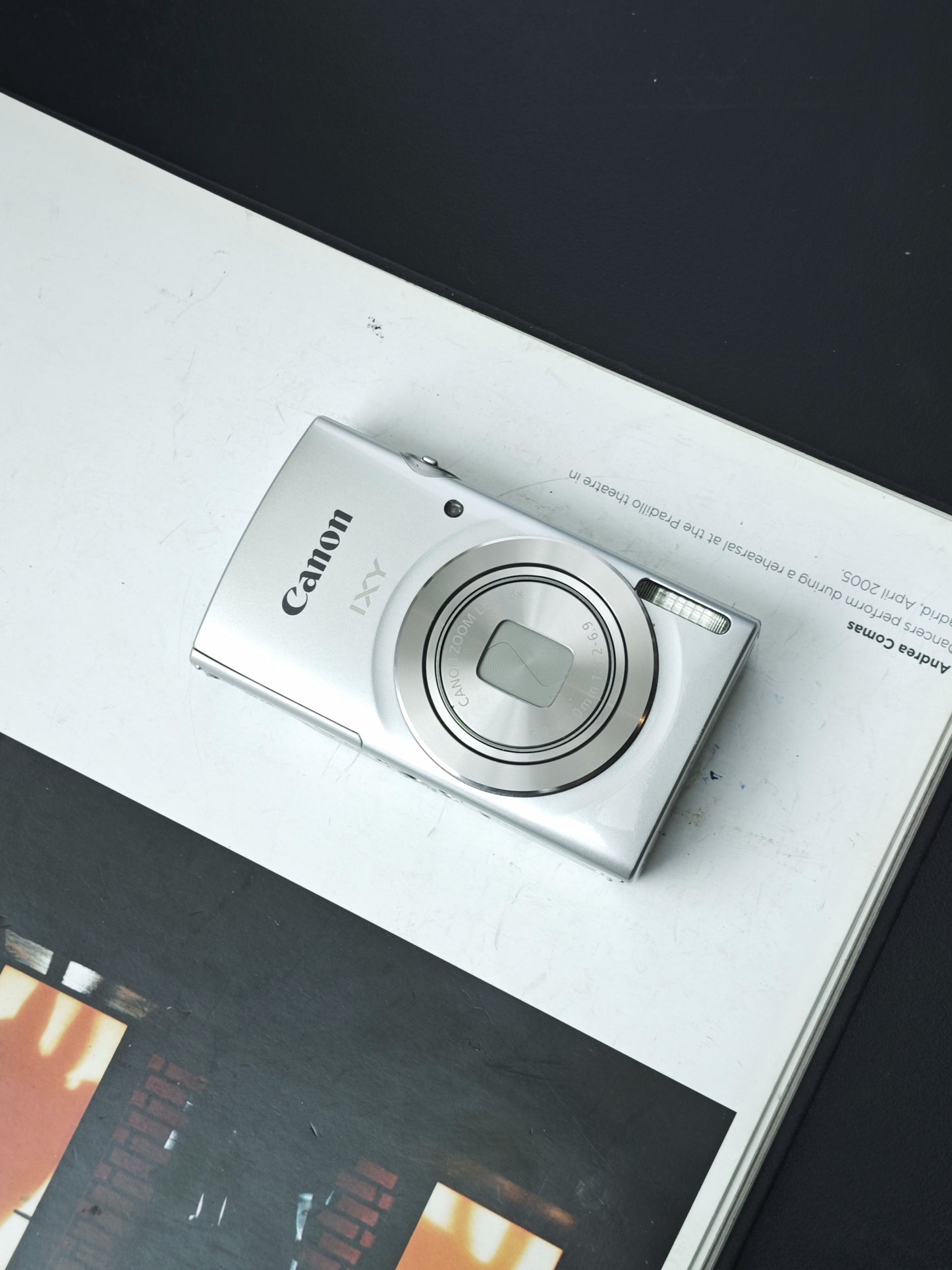 Used Canon IXY 180 silver Digital Camera [with box]