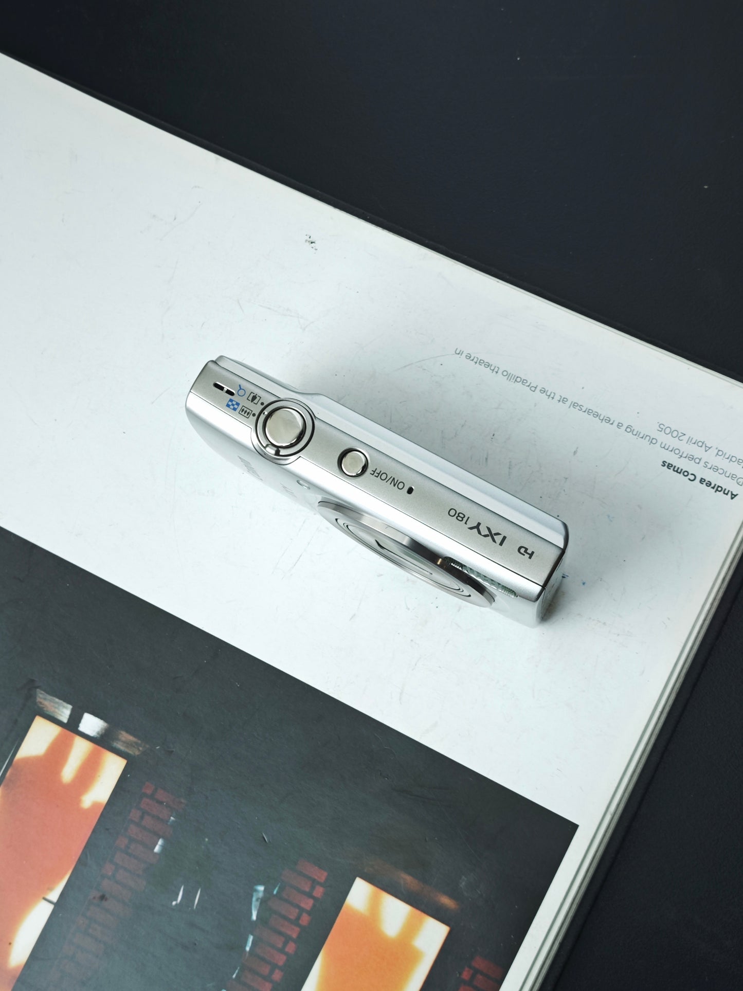 Used Canon IXY 180 silver Digital Camera [with box]