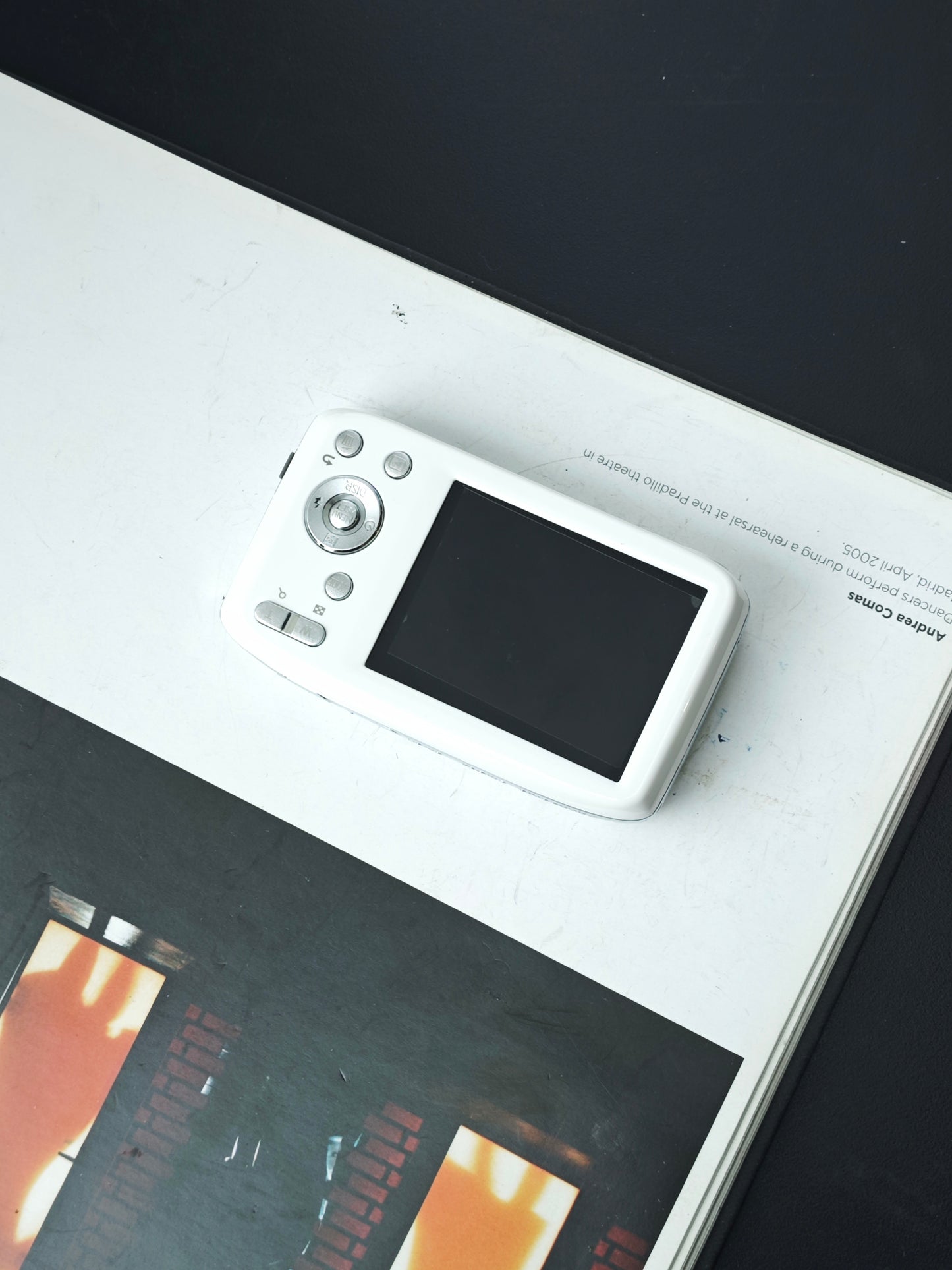Used Panasonix Lumix DMC-S2 white Digital Camera [JPN only, No charger]