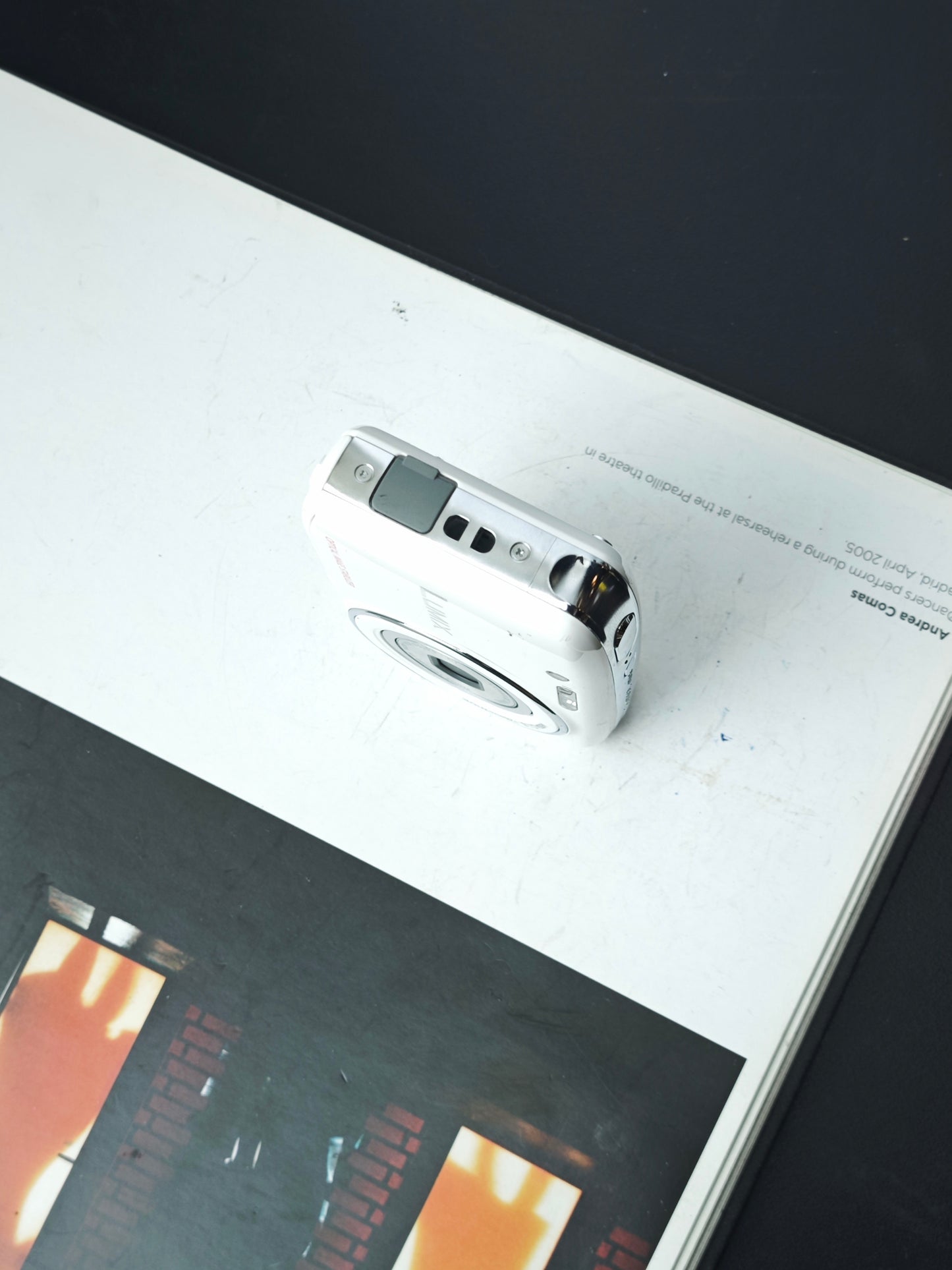 Used Panasonix Lumix DMC-S2 white Digital Camera [JPN only, No charger]
