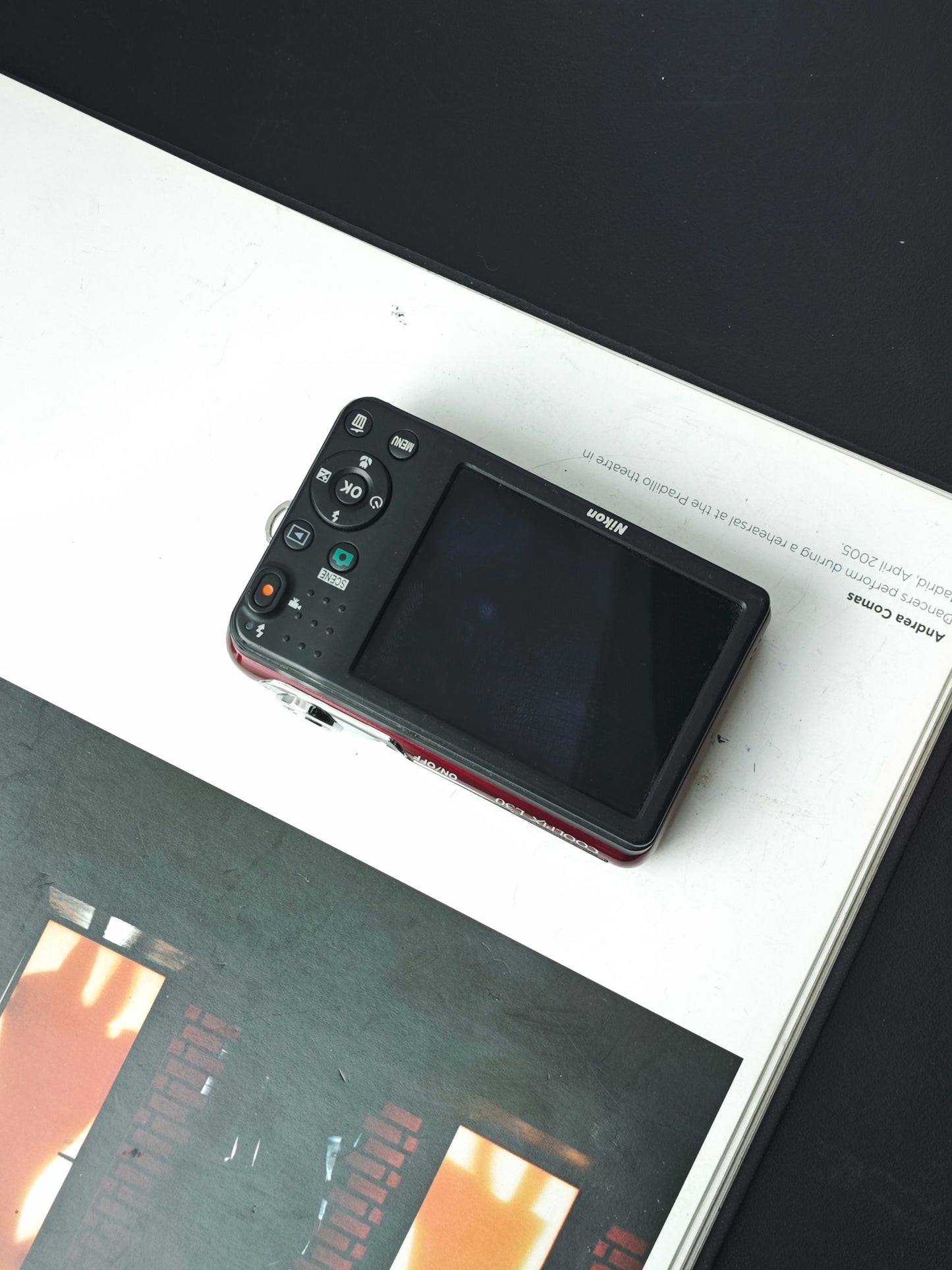 Used Nikon Coolpix L30 red Digital Camera