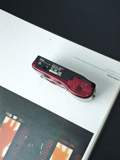 Used Nikon Coolpix L30 red Digital Camera