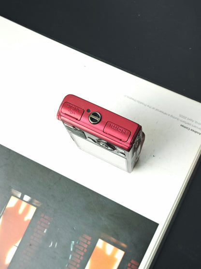 Used Nikon Coolpix S9500 red Digital Camera [with box]