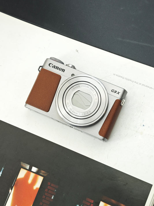 Used Canon PowerShot G9X brown Digital Camera [No charger]