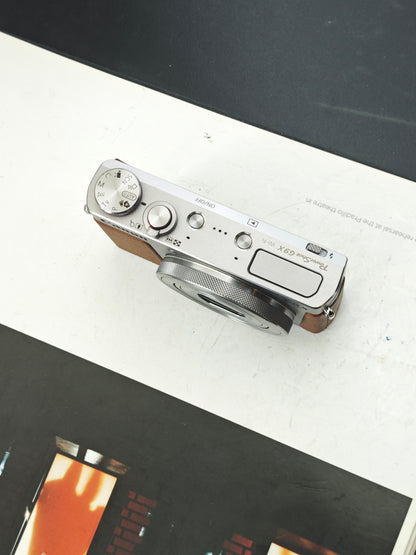 Used Canon PowerShot G9X brown Digital Camera [No charger]