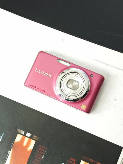 Used Panasonic Lumix DMC-FX77 pink Digital Camera [JPN only]