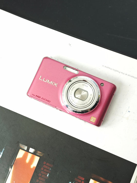 Used Panasonic Lumix DMC-FX77 pink Digital Camera [JPN only]