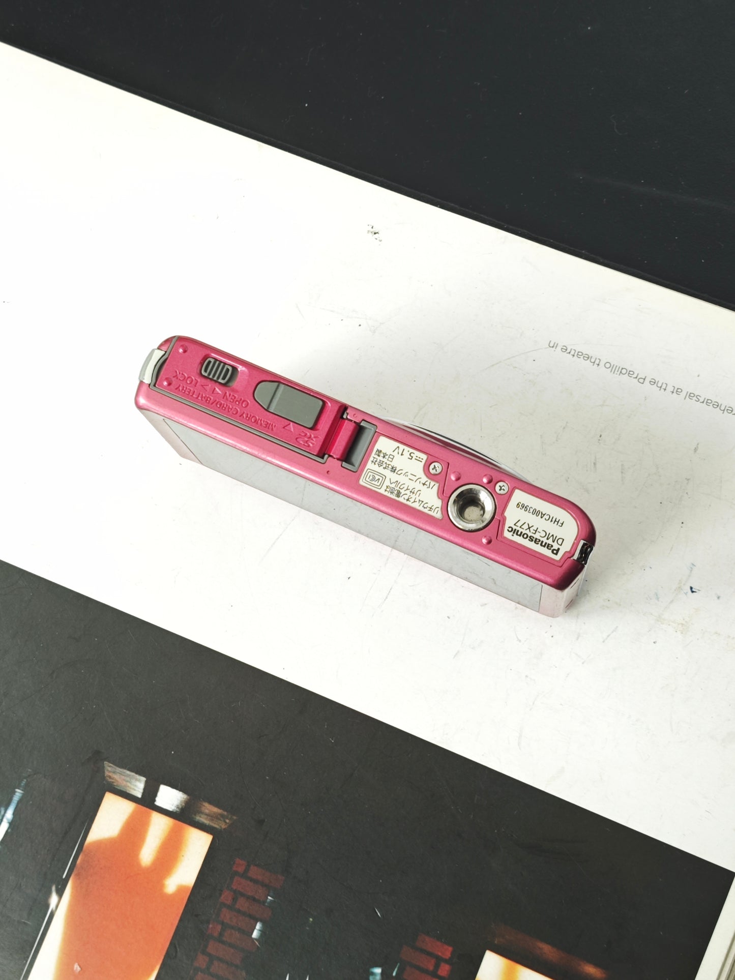 Used Panasonic Lumix DMC-FX77 pink Digital Camera [JPN only]