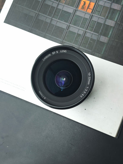 Canon Zoom Lens EF-S 10-22mm F3.5-4.5 USM [with box] #08100127