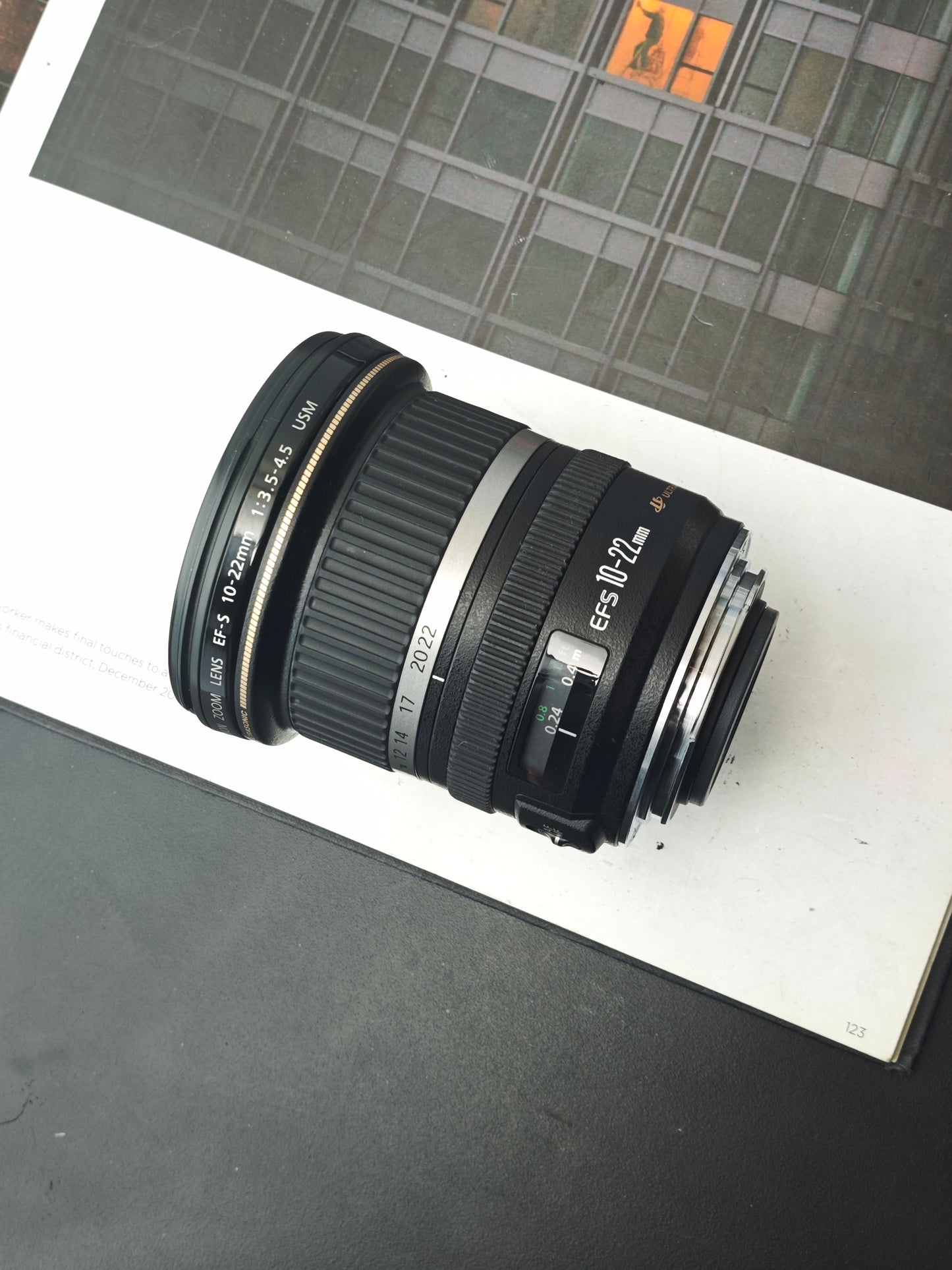 Canon Zoom Lens EF-S 10-22mm F3.5-4.5 USM [with box] #08100127