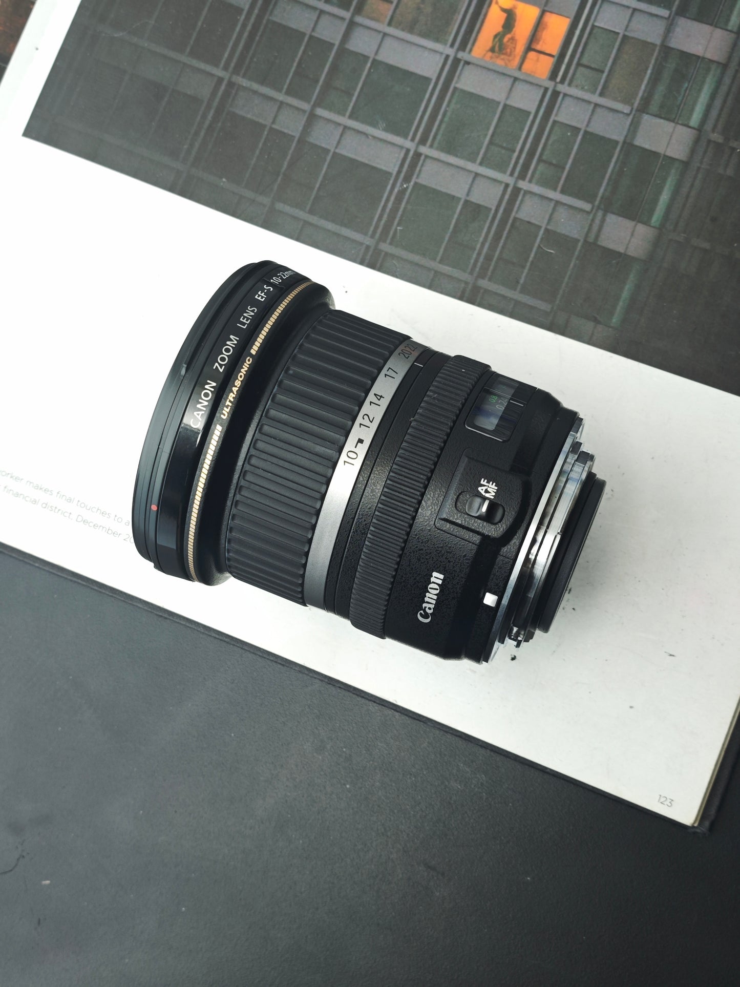 Canon Zoom Lens EF-S 10-22mm F3.5-4.5 USM [with box] #08100127