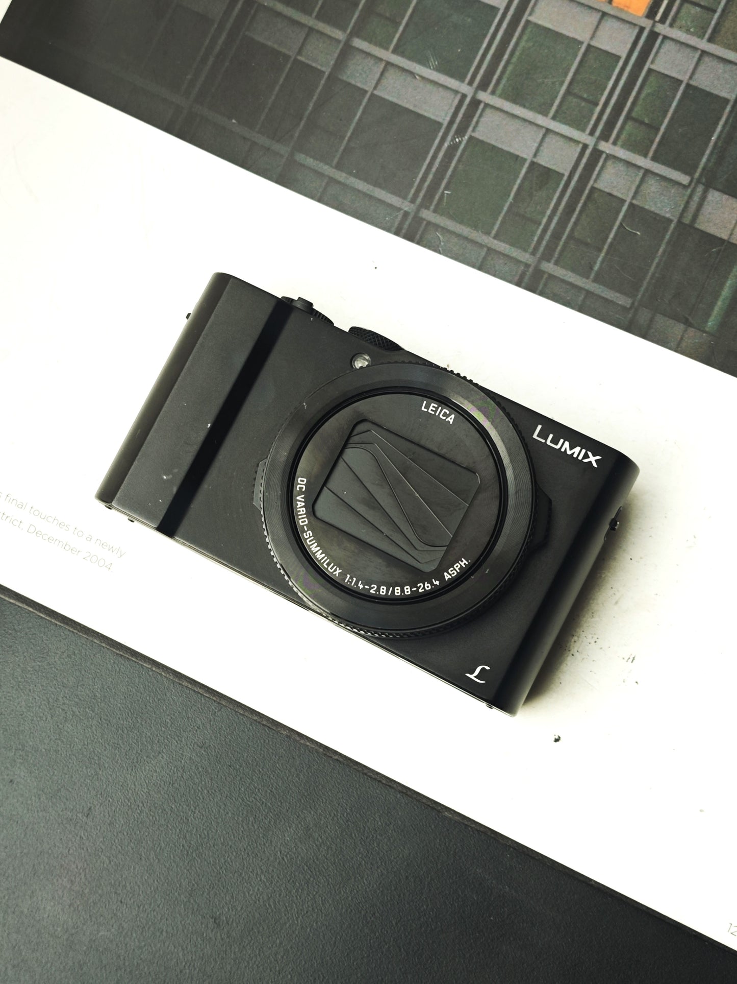 Used Panasonix Lumix DMC-LX9 black Digital Camera [JPN only, No charger]