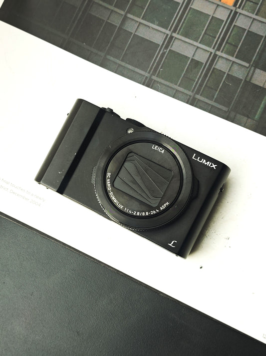 Used Panasonix Lumix DMC-LX9 black Digital Camera [JPN only, No charger]