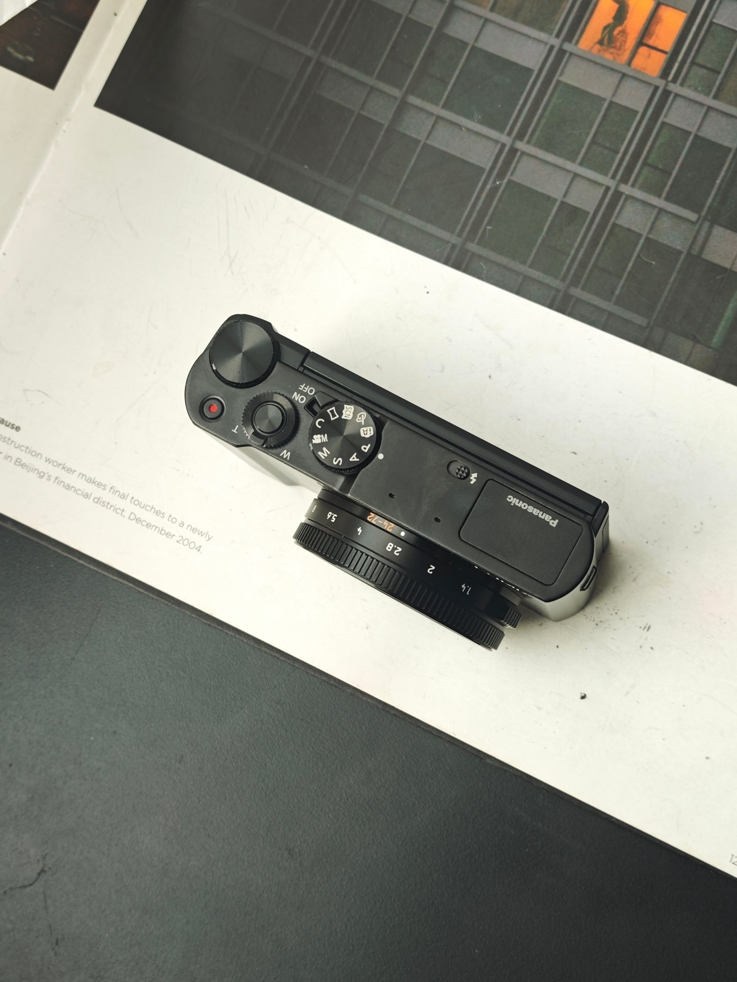Used Panasonix Lumix DMC-LX9 black Digital Camera [JPN only, No charger]