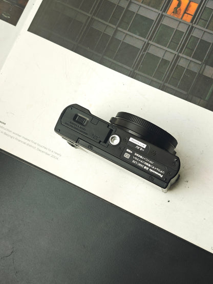 Used Panasonix Lumix DMC-LX9 black Digital Camera [JPN only, No charger]