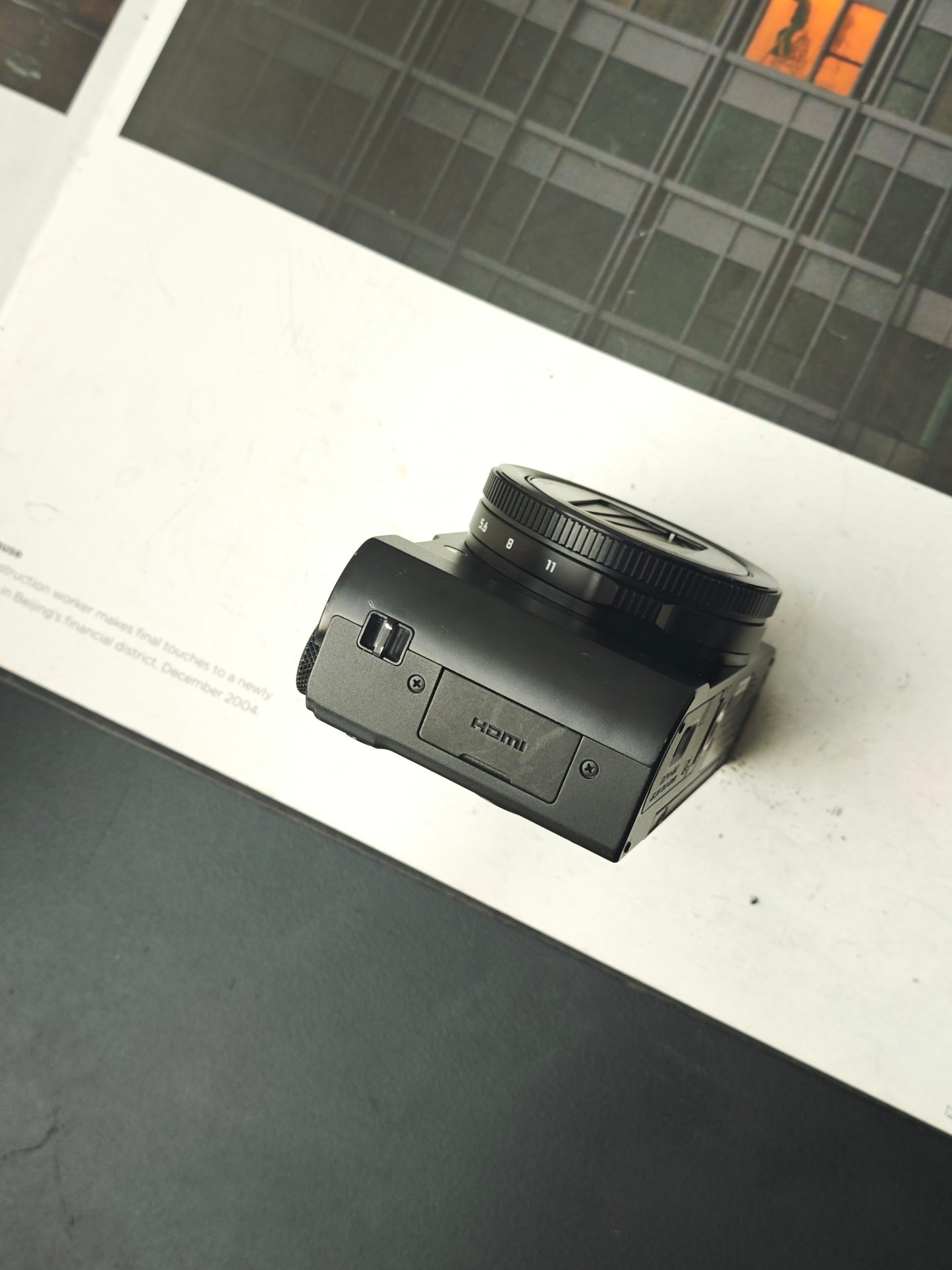 Used Panasonix Lumix DMC-LX9 black Digital Camera [JPN only, No charger]