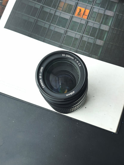 Canon Zoom Lens EF-S 55-250mm F4-5.6 IS #52443908