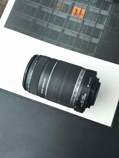 Canon Zoom Lens EF-S 55-250mm F4-5.6 IS #52443908