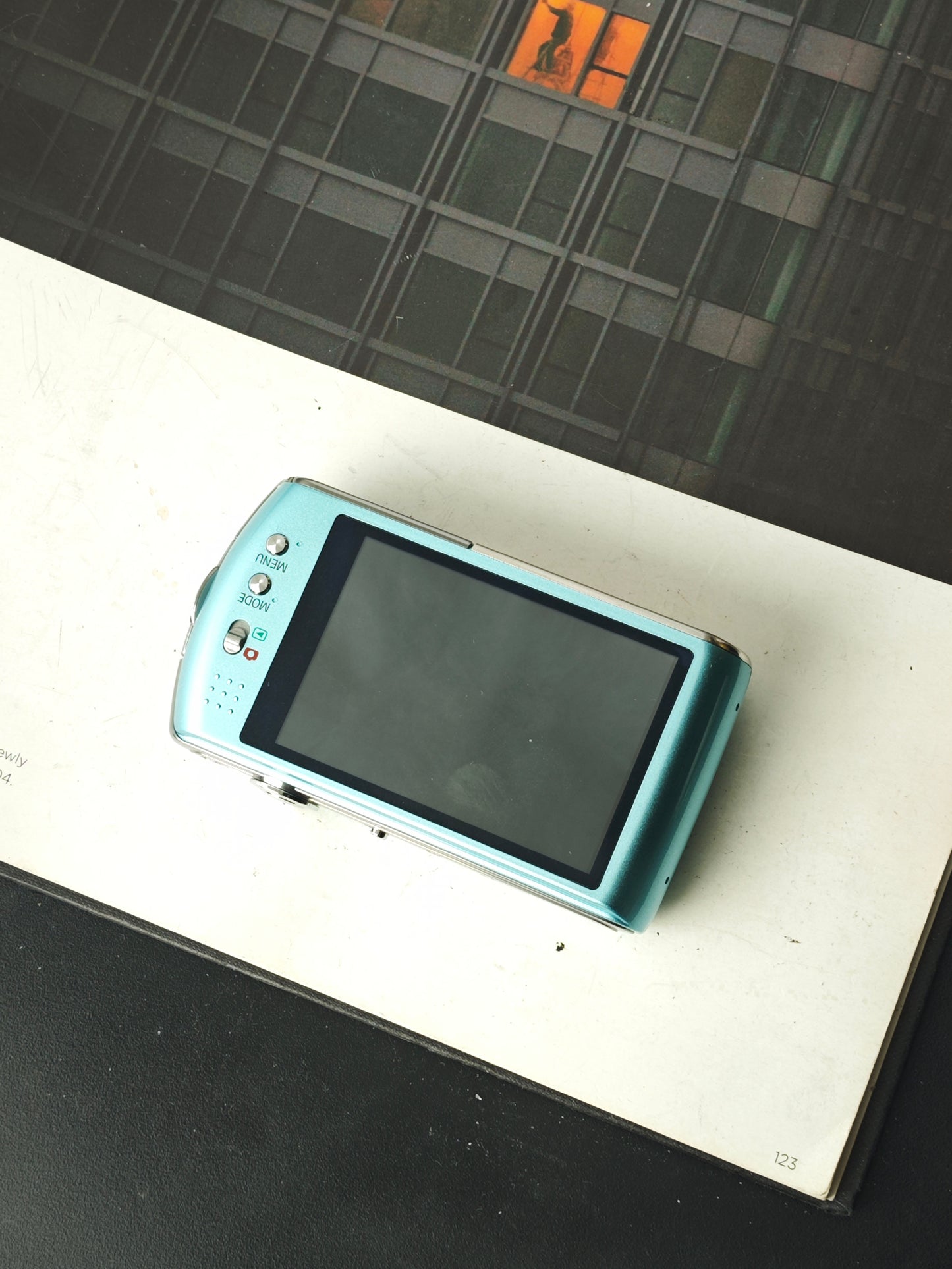 Used Panasonic Lumix DMC-FX70 light blue Digital Camera [JPN only]