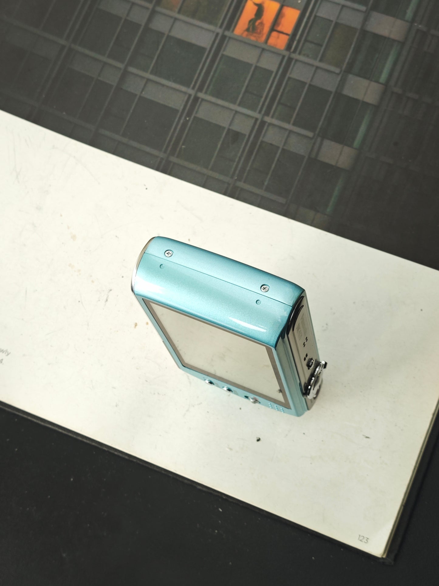 Used Panasonic Lumix DMC-FX70 light blue Digital Camera [JPN only]