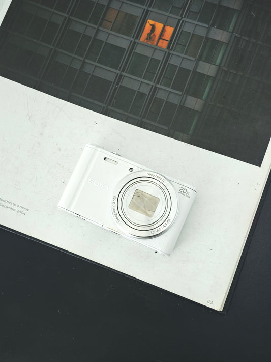 Used Sony Cyber-shot DSC-WX300 white Digital Camera [JPN only, No charger]