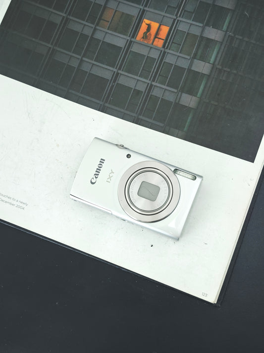 Used Canon IXY 180 silver Digital Camera #061063001775