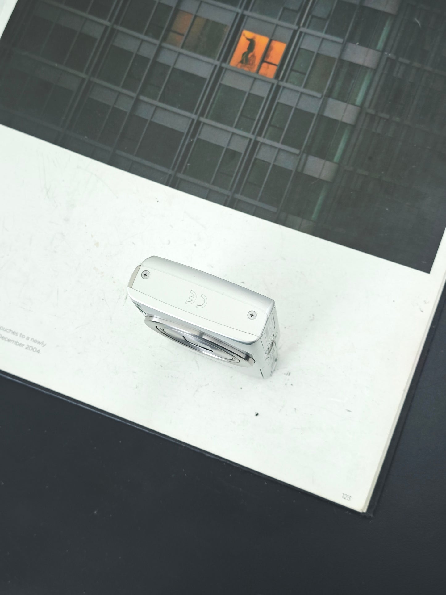 Used Canon IXY 180 silver Digital Camera #061063001775