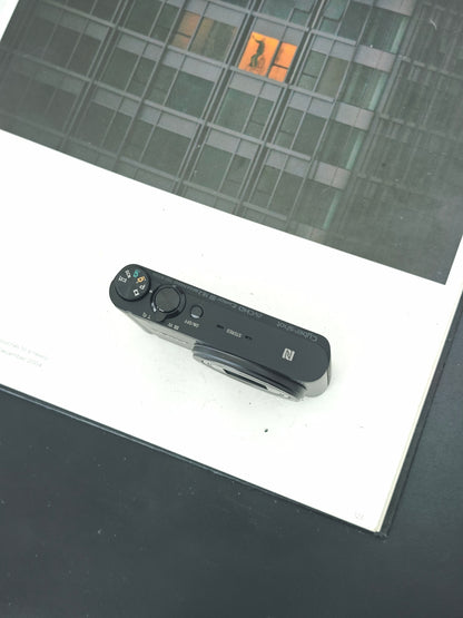 Used Sony Cyber Shot DSC-WX350 black Digital Camera [JPN only, No charger]