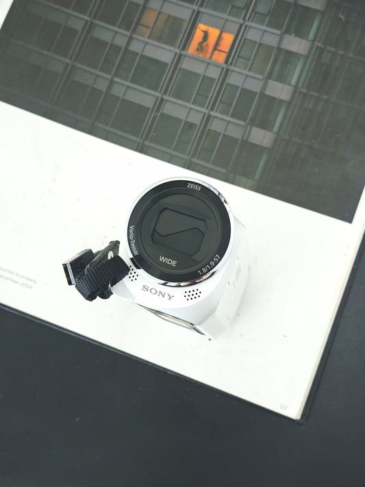 Used Sony HDR-CX470 white Handycam [JPN only]
